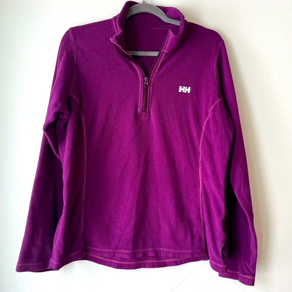 Helly Hansen Daybreaker 1/2 zip fleece long sleeve women’s large polartec